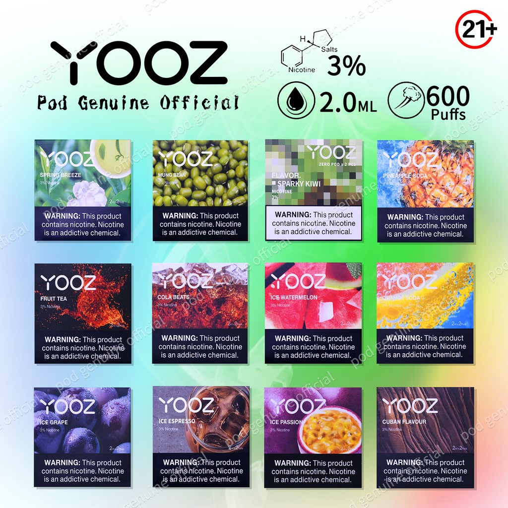 【100% ORIGIMAL】VAPE Pod Pro - All Flavours l PODS MODS Easy to operate POD