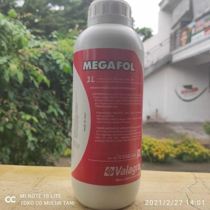 Pupuk VALAGRO MEGAFOL 1liter Qink