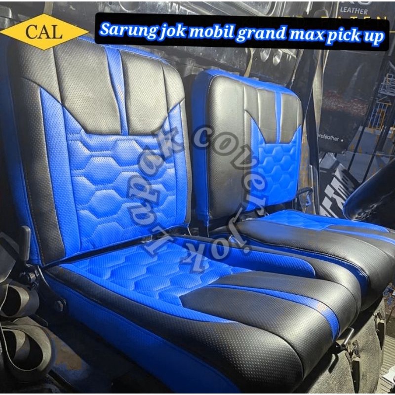 sarung jok mobil daihatsu gran nax pick up model terbaru bungkus jok mobil grand max sarung jok mobi
