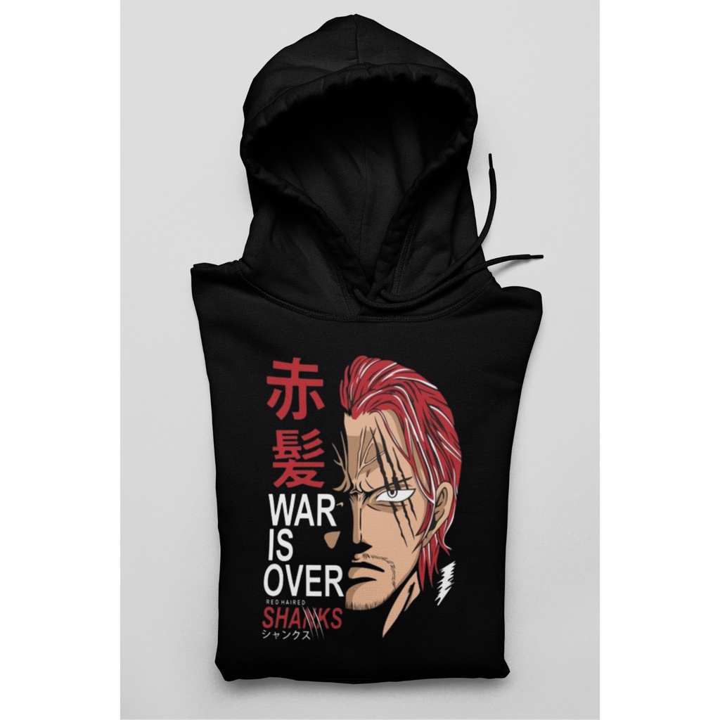 ANIME HOODIE UNISEX OVERSIZE WAR IS OVER / HOODIE UNISEX CASUAL ONE PIECE SIZE M TO XXL FLEECE TEBAL HALUS TERBARU'