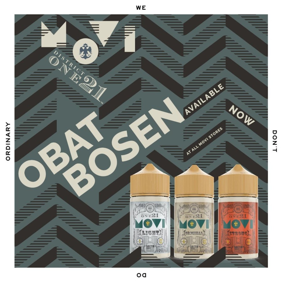 MOVI District One 21 - Salted Caramel Buttered Pralines &amp; Cream 60ML