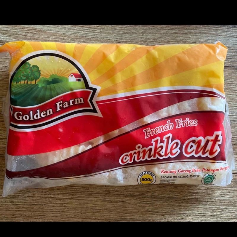 

Kentang Golden Farm Crinkle Cut 500gr
