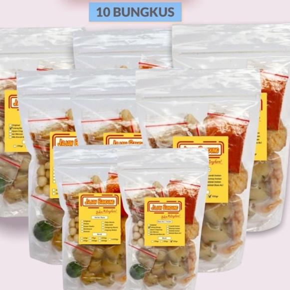 

(♥C6369] Paket Reseller ((1kg / 10Bungkus)) Baso Aci Instan Bandung
