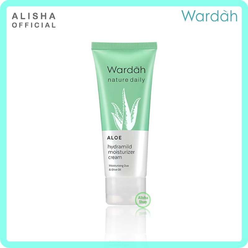 MFI - WARDAH NATURE DAILY ALOE HYDRAMILD MOISTURIZER CREAM 40 ML