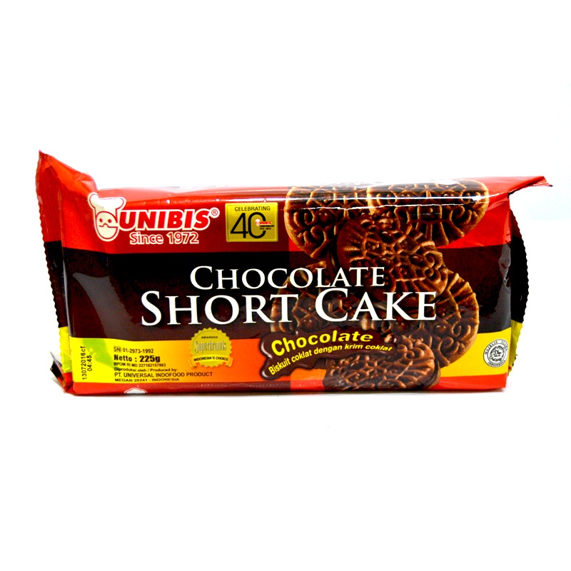 

Unibis Bisc Shortcake Cklt 205Gr