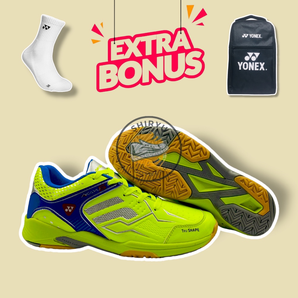 Sepatu Bulutangkis Yonex Akayu S Pria/ Sepatu Olahraga Yonex Akayu S/ Sepatu Badminton Yonex Akayu S
