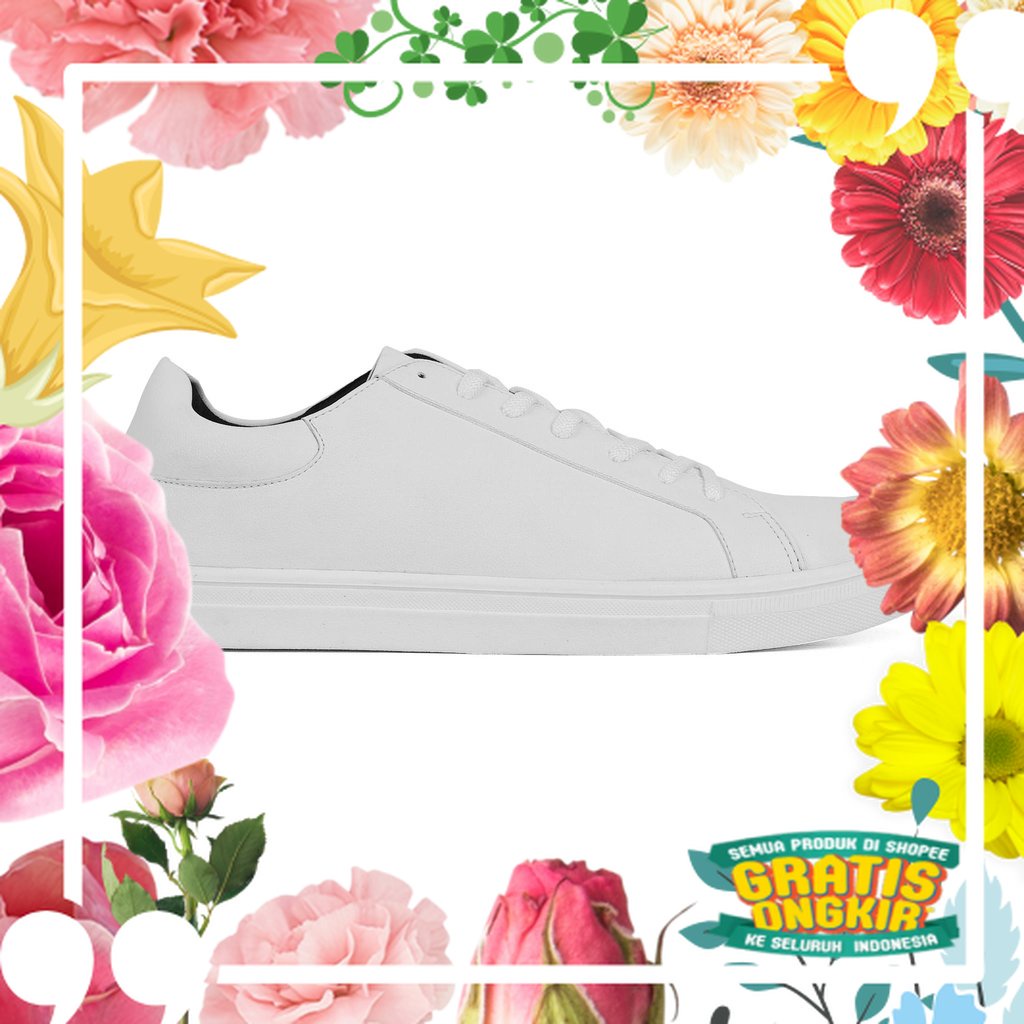 LIVEHAF - Opco Sneakers All White / kpop korea style bts blackpink