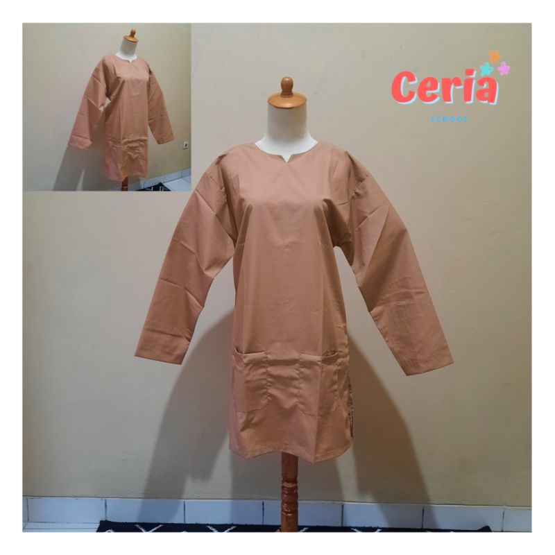 Baju Tunik Muslim Pramuka Seragam Sekolah