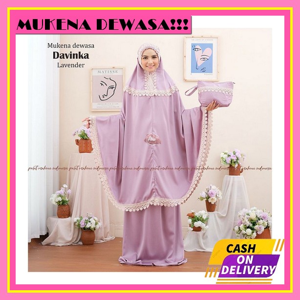 Mukena Dewasa Brukat Terbaru Lebaran Murah Adem Premium Mewah Daily Mukena Rusia Dalanova Jumbo Prem