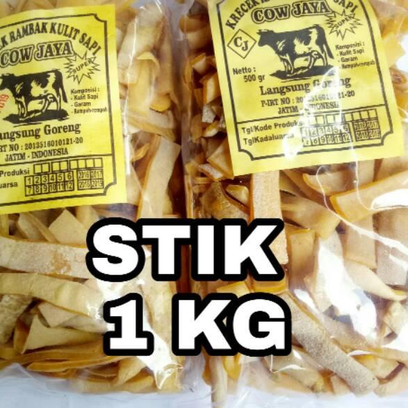 

【F⚡ASH SALE✅】 Produsen krecek / kerupuk RAMBAK SUPER 1 KG