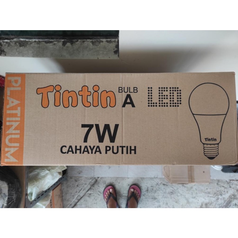 Bohlam LED TinTin Platinum 7 Watt Murah &amp; terang Lampu Hemat Energi