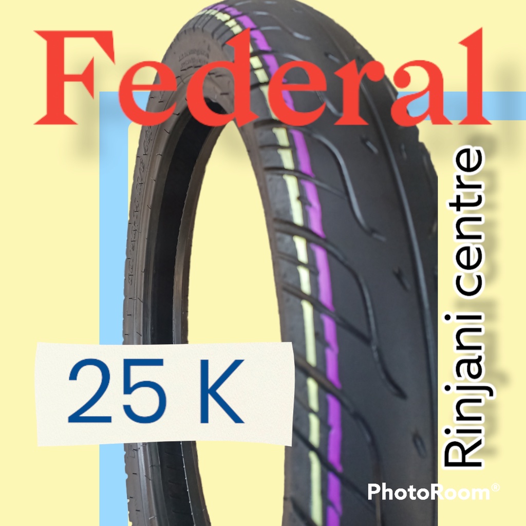 Ban Batikan Federal Matic Ring 14 Honda Scoopy Karbu& Scoopy fi untuk depan ukuran80/90 Ban terlaris