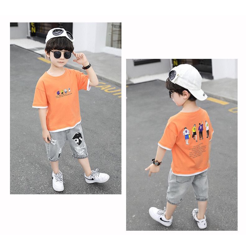 (LOLI-JKT) BOY-85 STELAN ANAK COWOK MODEL SINCE REON 2 WARNA SIZE 110-160