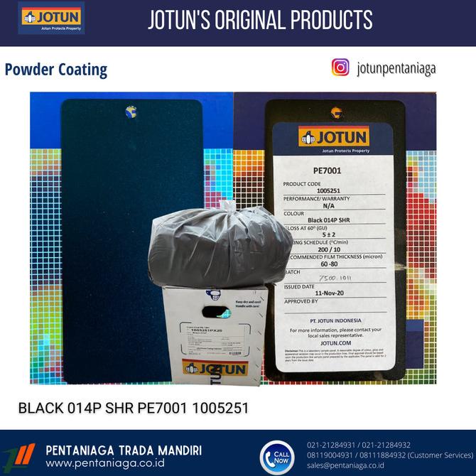 SALE Cat Powder Coating Jotun Hitam texture pasir 1005251PX20 PE 7001 Extr