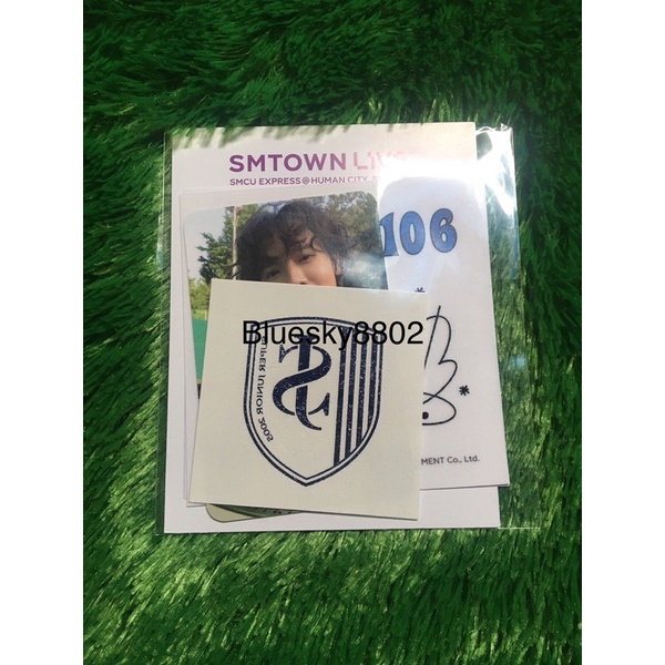 (booked amira) SMCU AR TATTO STICKER SET SUPER JUNIOR DONGHAE