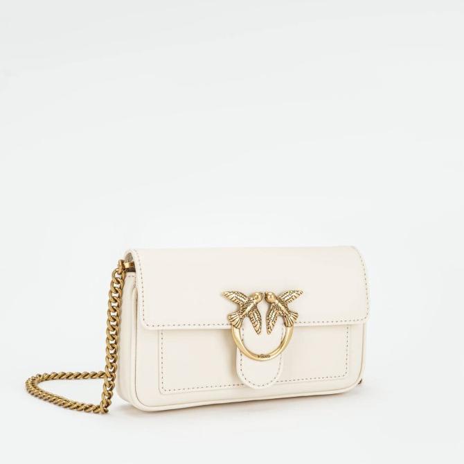 Pinko Pocket Love Bag Simply White