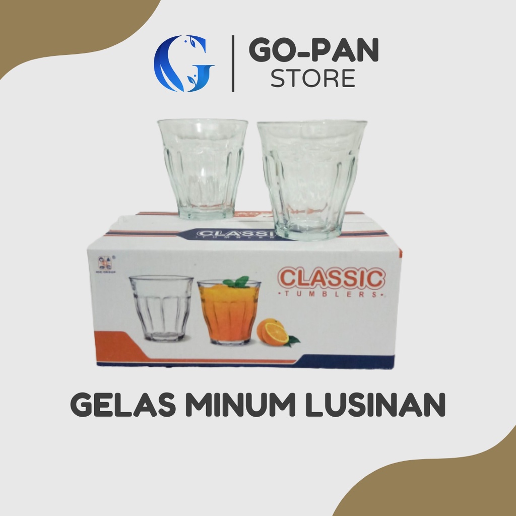 Gelas Kaca Set Isi 6 / Gelas Kopi Aesthetic / Gelas es Kopi / Gelas Mug Kopi / Mug Aesthetic