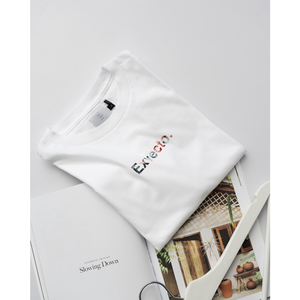 Kaos Pria Exvecto Gloom White