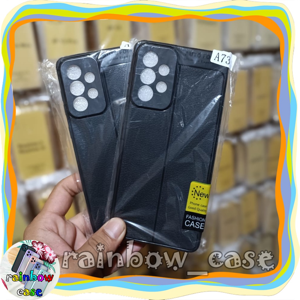SAMSUNG A73 5G CASE AUTO FOCUS HITAM