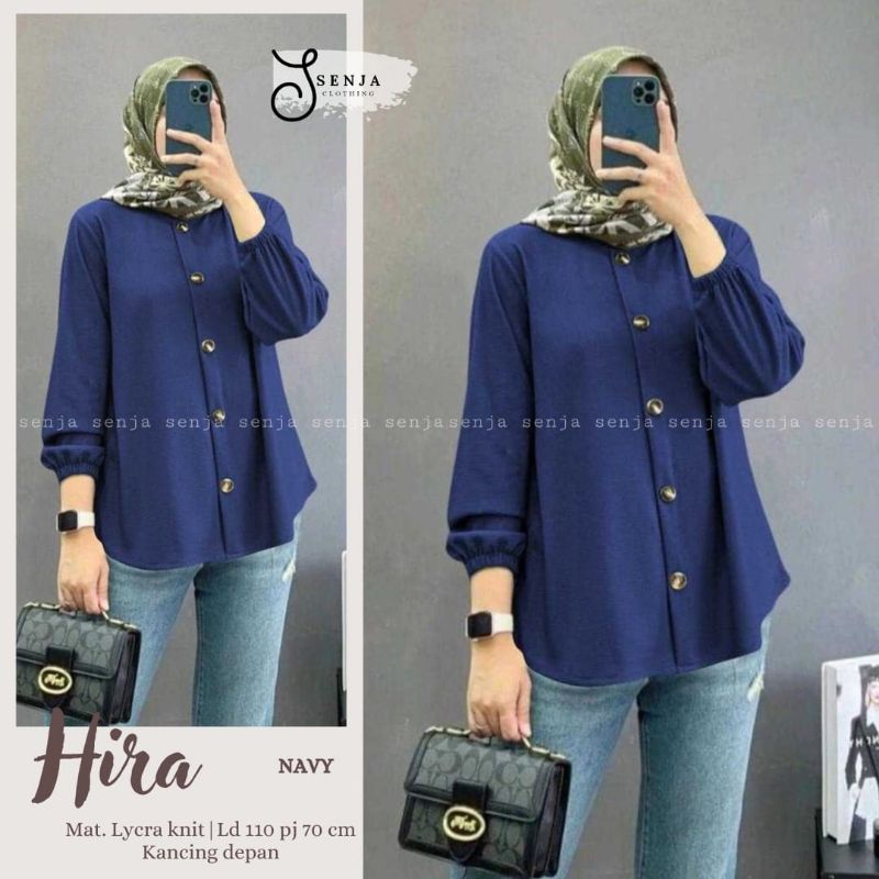 HIRA BLOUSE lycra knit