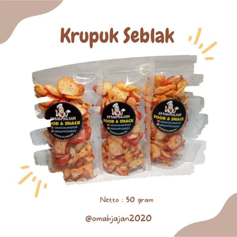 

KERUPUK SEBLAK | JAJANAN PEDAS | CEMILAN PEDAS