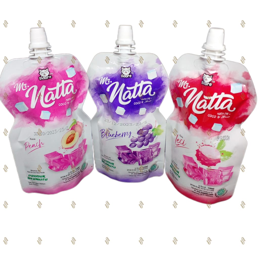 

Sidore Mr. Natta 132ml - Pak Isi 5 Pcs