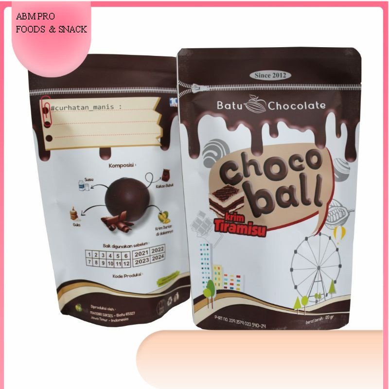 

CHOCOBALL TIRAMISU OLEH OLEH MALANG MANIS ENAK COKELAT KEKINIAN