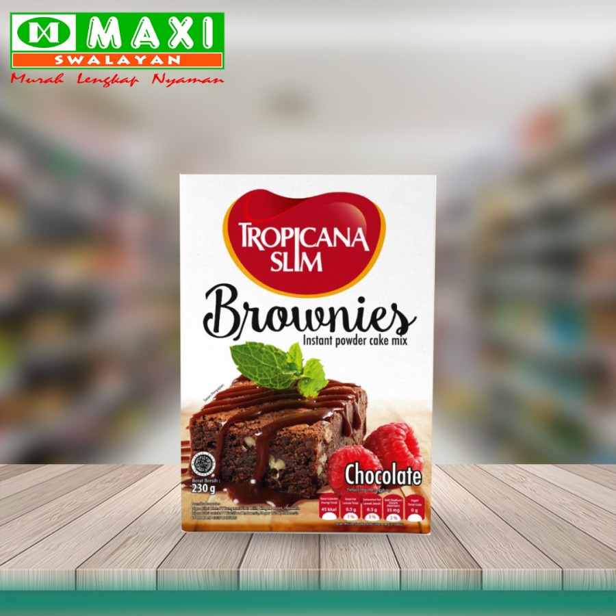 

Tropicana Slim Brownies 230gr Coklat
