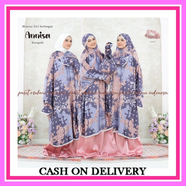 Mukena Dewasa Mukenah Mekenah Model Terbaru Mungkena Remaja Renda Premium Mewah Rukuh Mukena 2 In 1 