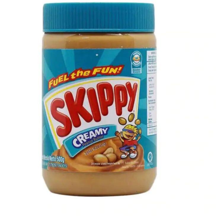 

IdZ5l5K Skippy Creamy Peanut Butter 500 gram Selai Kacang