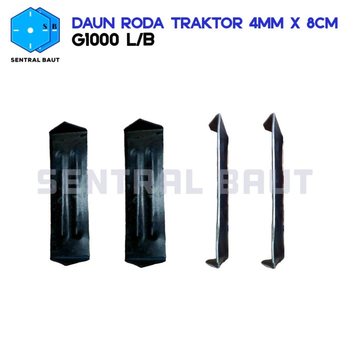 SENTRAL BAUT || Daun Roda Traktor 4mm x 8cm G1000 L/B