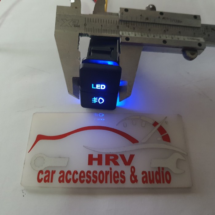 saklar foglamp LED double switch toyota