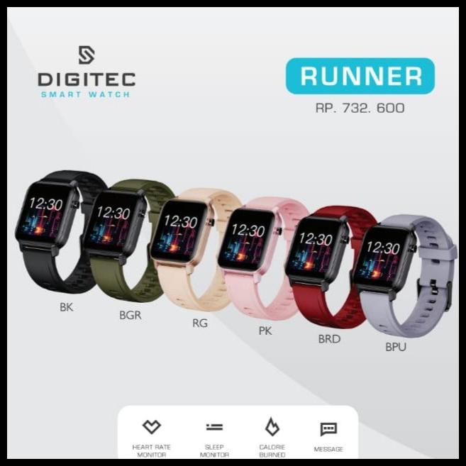 Jam Tangan Smartwatch Digitec DG RUNNER HT - Jam Tangan Digitec RUNNER