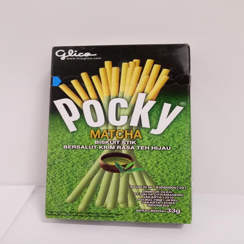 

Pocky Biscuit Stick Matcha 33Gr