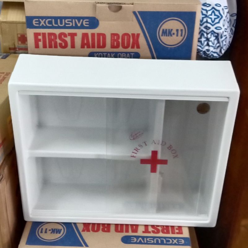 Jual First Aid Box Kotak P3k Dinding Mk11 Shopee Indonesia