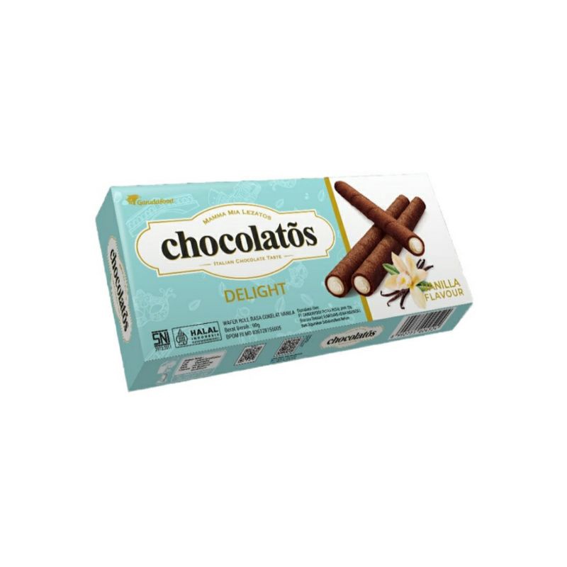 

Chocolatos Delight Wafer Roll Vanilla 90 g