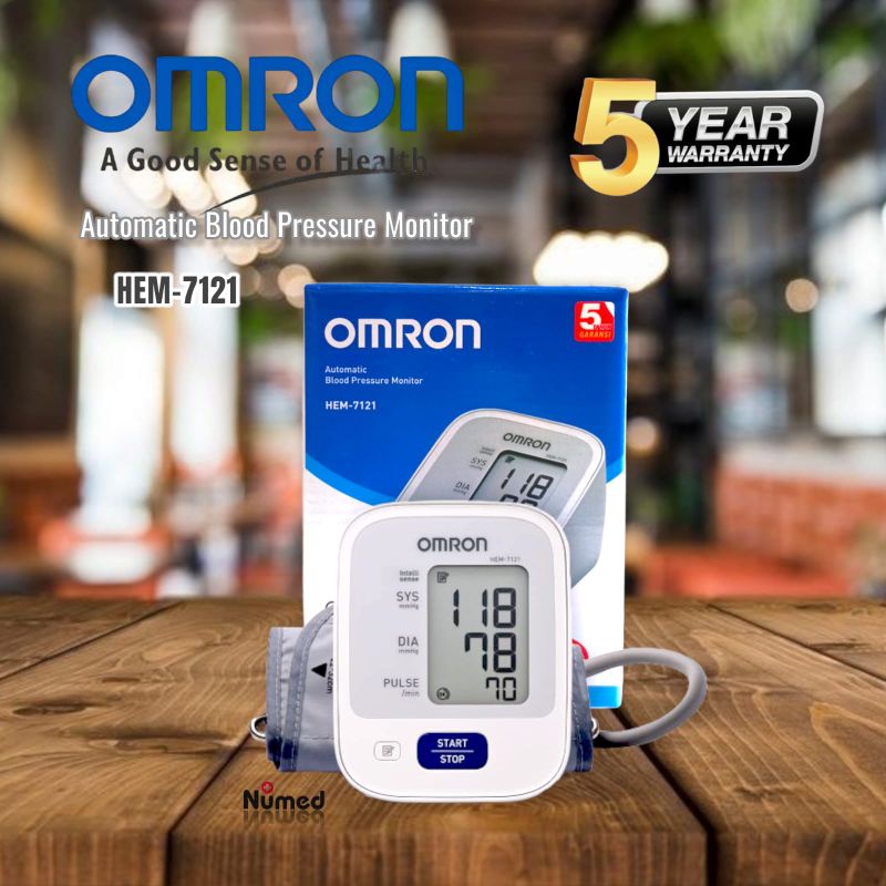 OMRON HEM-7121 Tensimeter Digital Original Omron HEM 7121 / Tensi Meter Digital Omron 7121 Garansi Resmi 5 Tahun