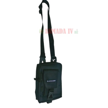 Sarung HP Tactical Resleting Tempat HP Selempang Hitam