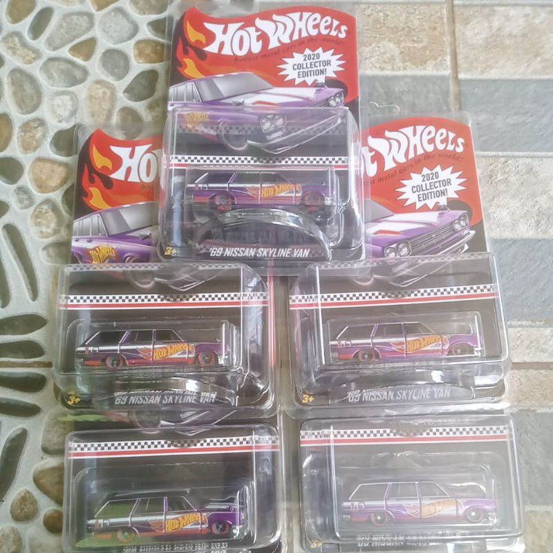 Hot wheels Mail in 69 NISSAN SKYLINE VAN