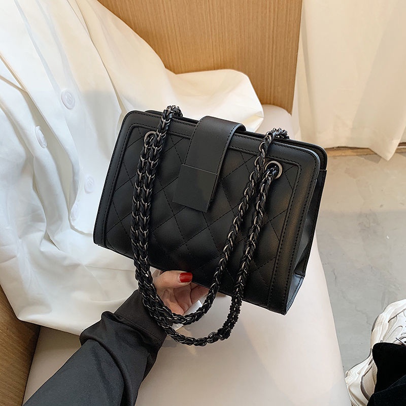 Red Musim Gugur dan Musim Dingin Rantai Kecil Tas Wanita Tas 2022 Baru Trendi Fashion Net Merah All-Match In bahu Messenger Tas Ketiak Tas