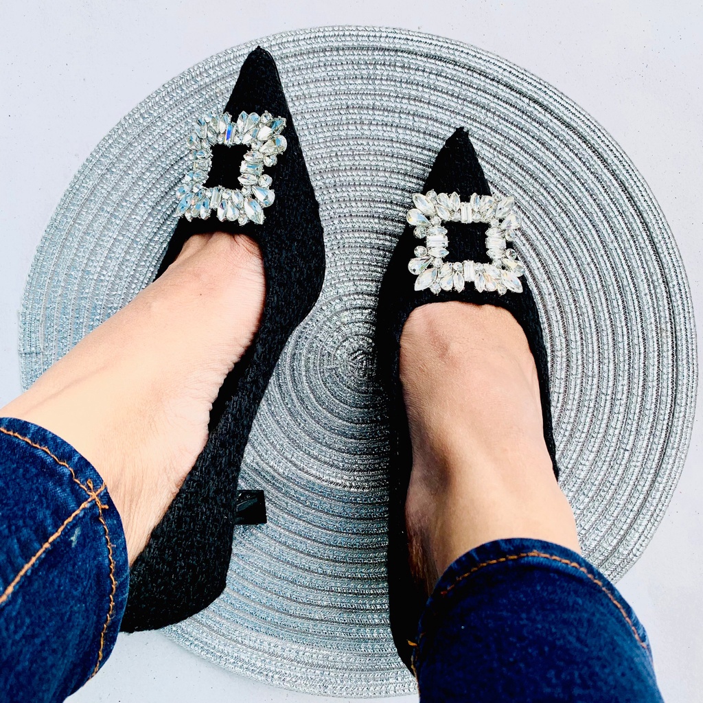 SEPATU WANITA HIGH HEELS PUMP ZS495 PREMIUM IMPORT