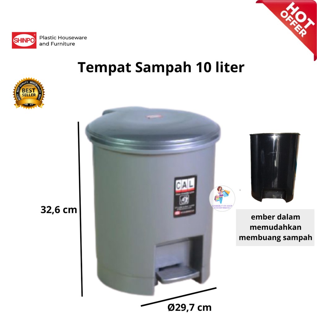 Tempat Sampah Tong Sampah Chic SIP 840 S Shinpo