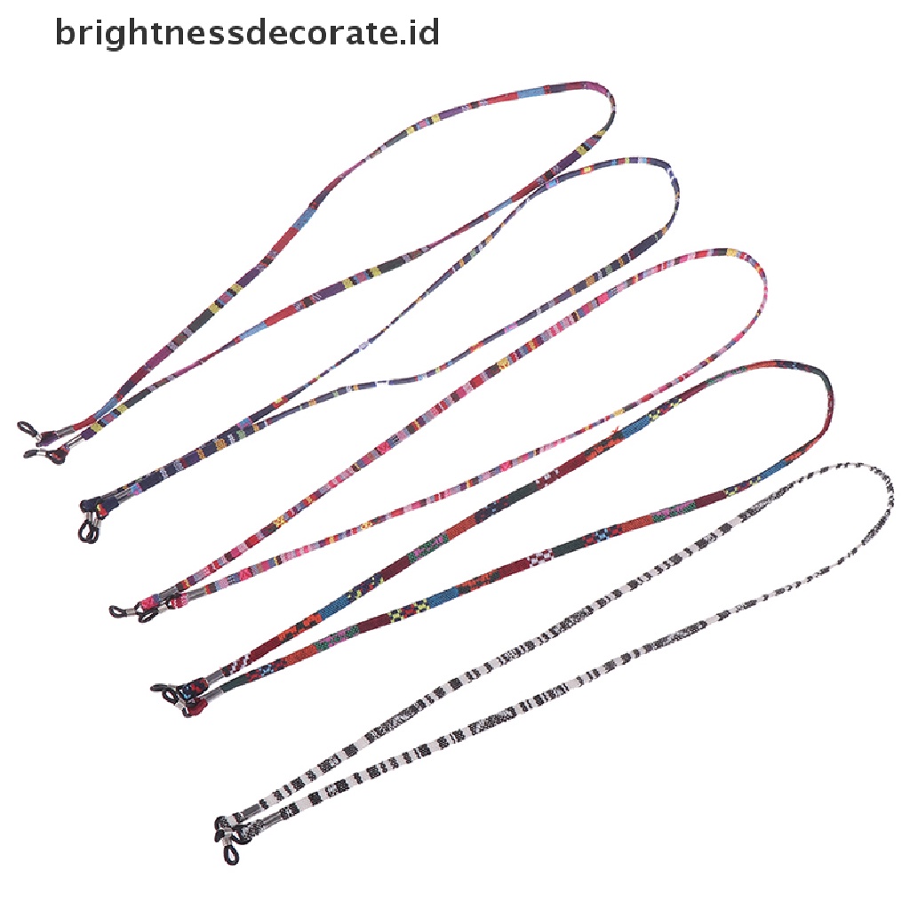 [Birth] 1/5pcs Multicolor Sunglasses Neck Cord Strap Kacamata Tali Lanyard [ID]