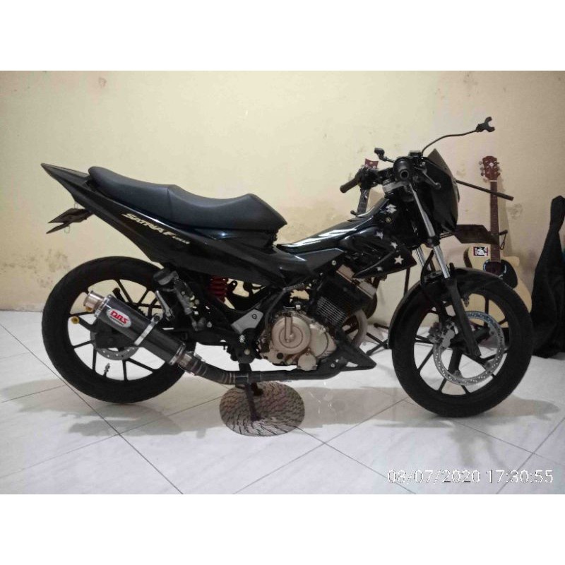 JOK SATRIA FU BEDUDUNG MODEL ROADRACE-Jok satria FU model roadrace-Jok Satria FU model bedudung