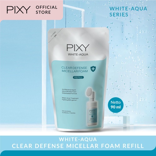 PIXY White Aqua Clear Defense Micellar Foam REFILL - 90ml