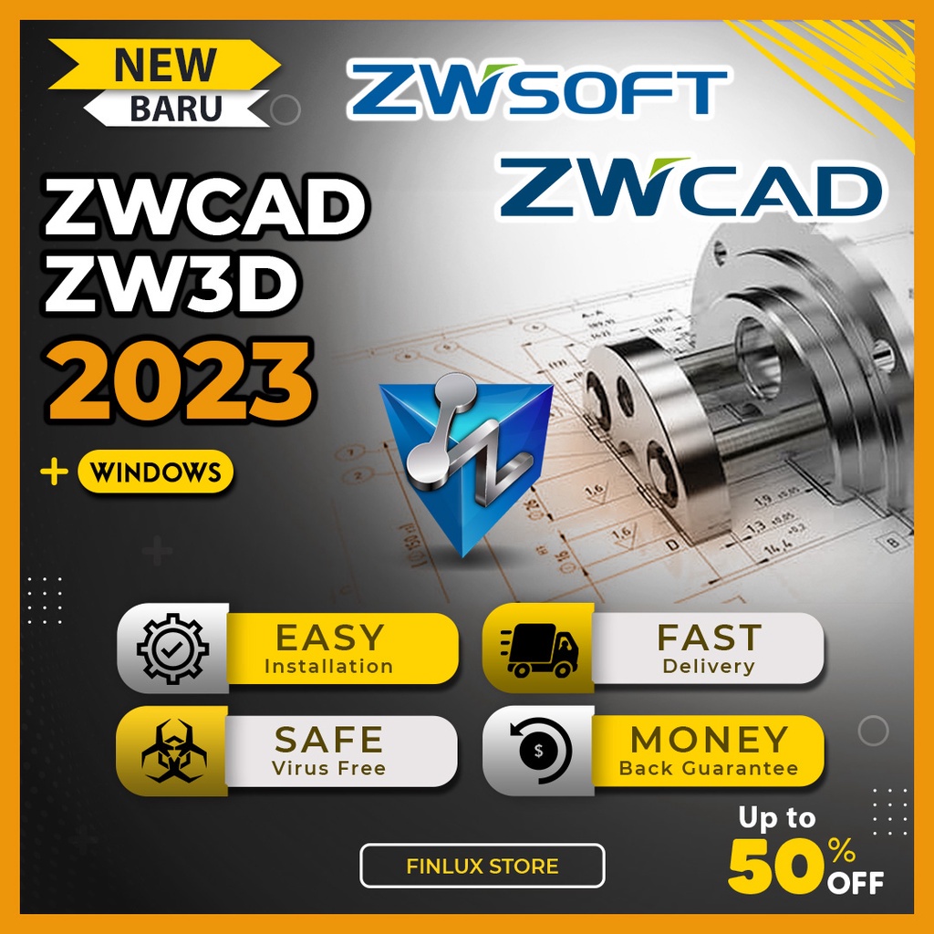 

ZWCAD ZW3D 2023 v27.3 Lftm Fr Wndws (64-bt ONLY)