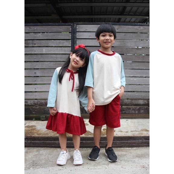 TOBELI KEIKO GIRL DRESS ANAK BAJU DRESS ANAK PEREMPUAN 6 BULAN - 8 TAHUN