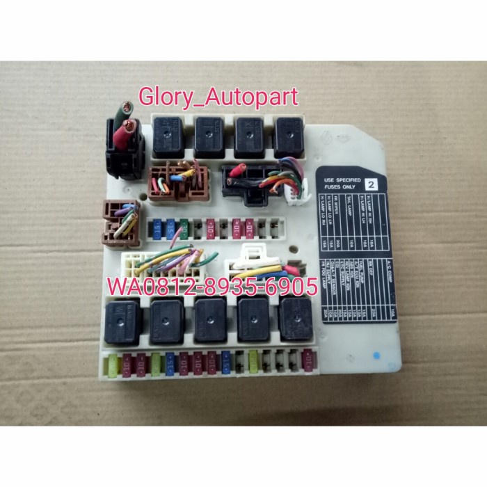 {BEKAS} IPDM Fuse box sekring Grand Livina L10 ORIGINAL Limited