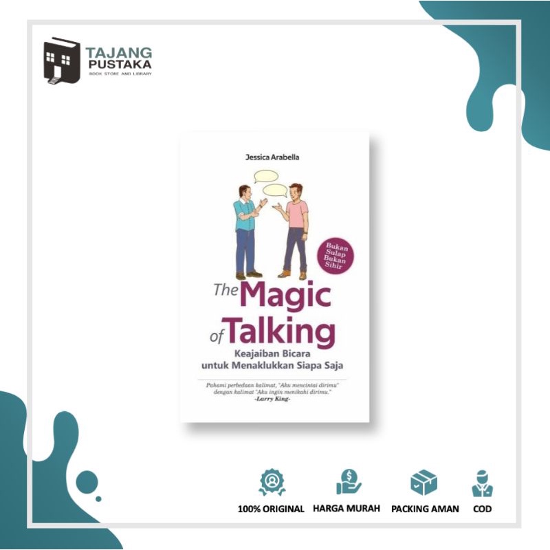 Buku The Magic Of Talking Keajaiban Bicara untuk Menaklukkan  Siapa Saja)