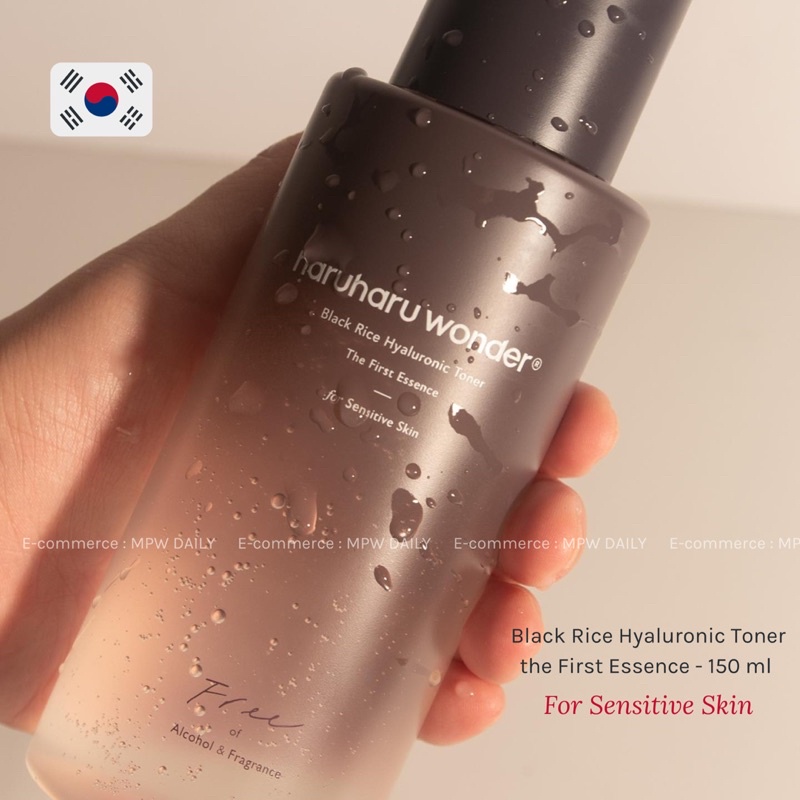 HaruHaru wonder Black rice Hyaluronic Toner For sensitive skin 150ml